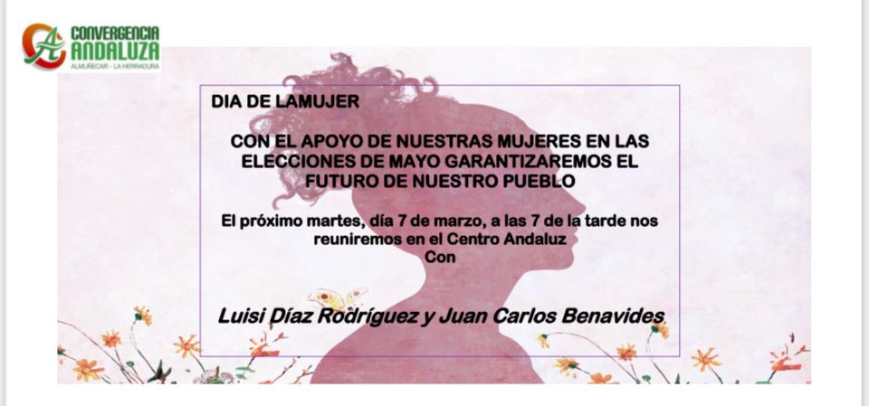 LA  IGUALDAD DE LA MUJER, OBJETIVO IRRENUNCIABLE PARA LOS ANDALUCISTAS.